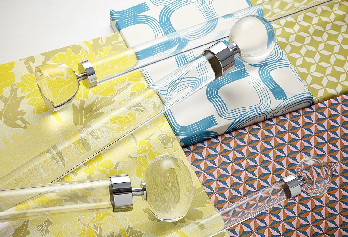 InHomeDesignCtr's tweet image. We're loving the new Halo Hardware Collection from Byron and Byron!  Stop by our showroom to shop this fun collection. #interiordesign #windowtreatment #designcenter