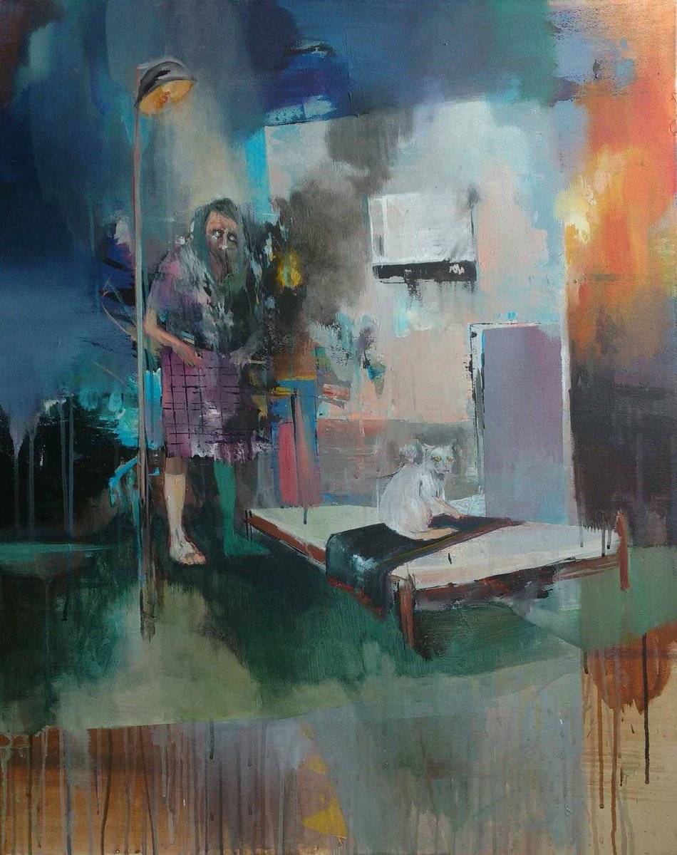 galeriesassen's tweet image. #ChristianKrieter mit der#galerieluziasassen auf der #aafams2018 Affordable Art @AAFNETHERLANDS  @galeriesassen