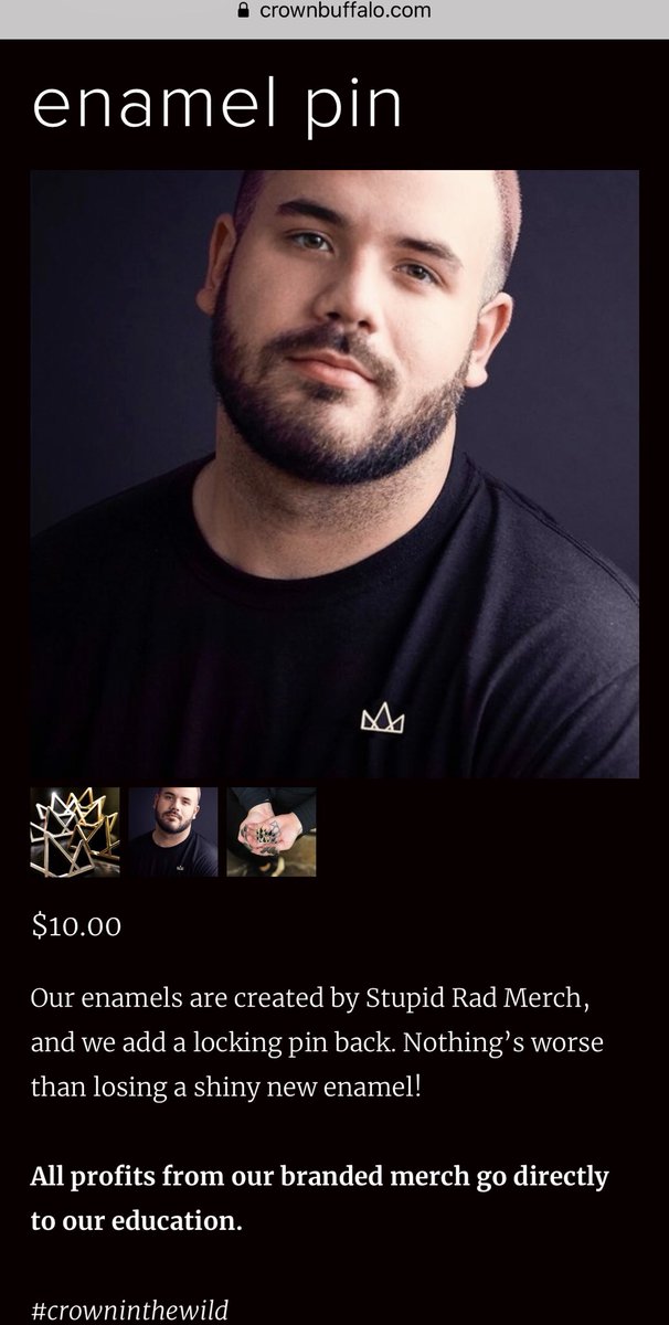 crownbflo's tweet image. Merch store is live, baby! (Let’s hope this goes smoothly!) #crowninthewild #crownisacult