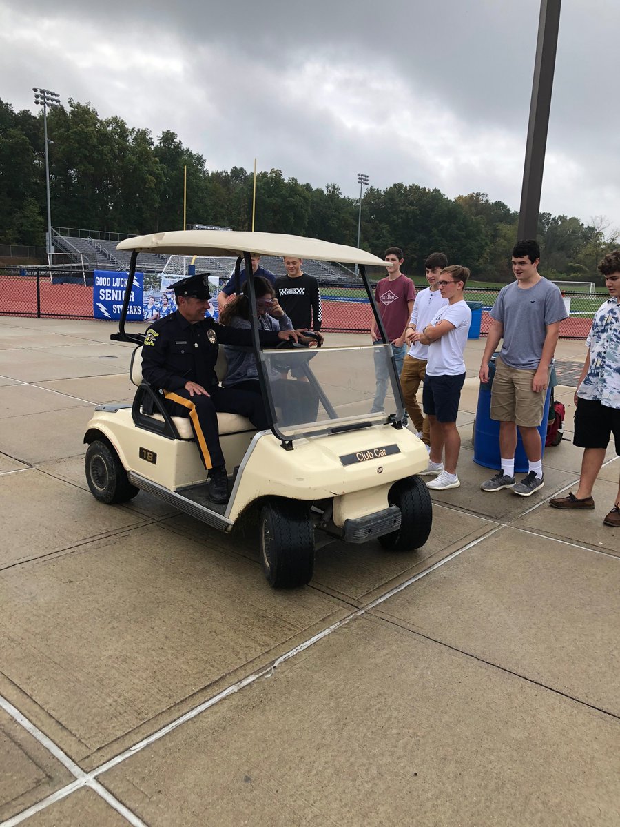 Thank you to <a href="/WTPDNEWS/">WTPD</a> for helping our Drivers Ed Ss see just what it is like to be driving under the influence and to experience field sobriety tests while impaired. #CommunityPride #WHRHSPride