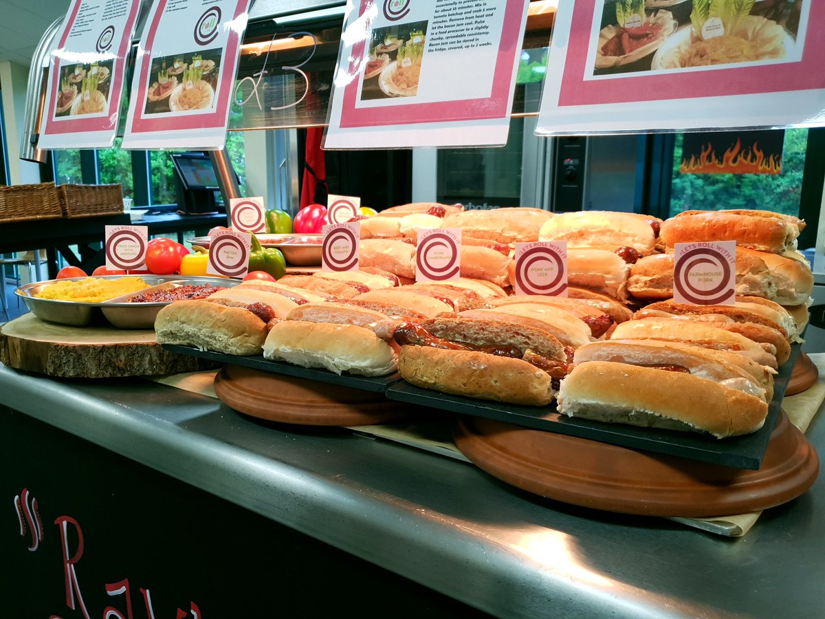 #rollwithit  concept in rays grill <a href="/HabsAdamsGS/">Haberdashers' Adams</a>  done in a fast service grab and go style. @chefdaz_HA  @misshayleylou86  @Servest_UK <a href="/CateringAcademy/">Catering Academy</a>  #boyslovedit #soldout