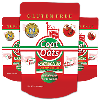 carmelabny's tweet image. Think about how many of you have Celiac, Allergies, Diabetes, Cholesterol, High Blood Pressure? Many of you have one or more. Josie's Coat Of Oats is created so help you prepare meals in a much healthier way. There is no bread in the coating, but taste just like bread crumbs!