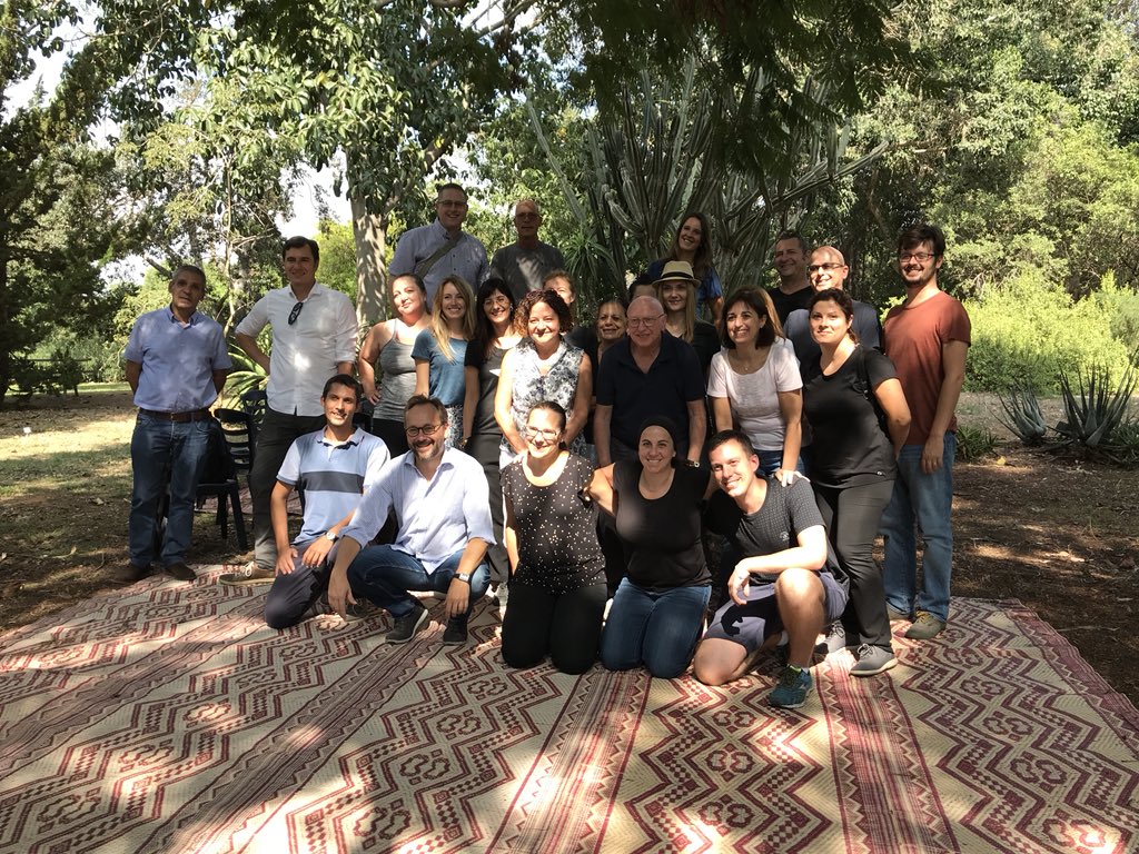EGiaufretEU's tweet photo. Today at Havat Ha-Noy together with all my colleagues we had a great day of teambuilding. Tomorrow we will get back to work with plenty of energy to develop 🇮🇱🇪🇺relations. https://t.co/WDeHBZUNWi