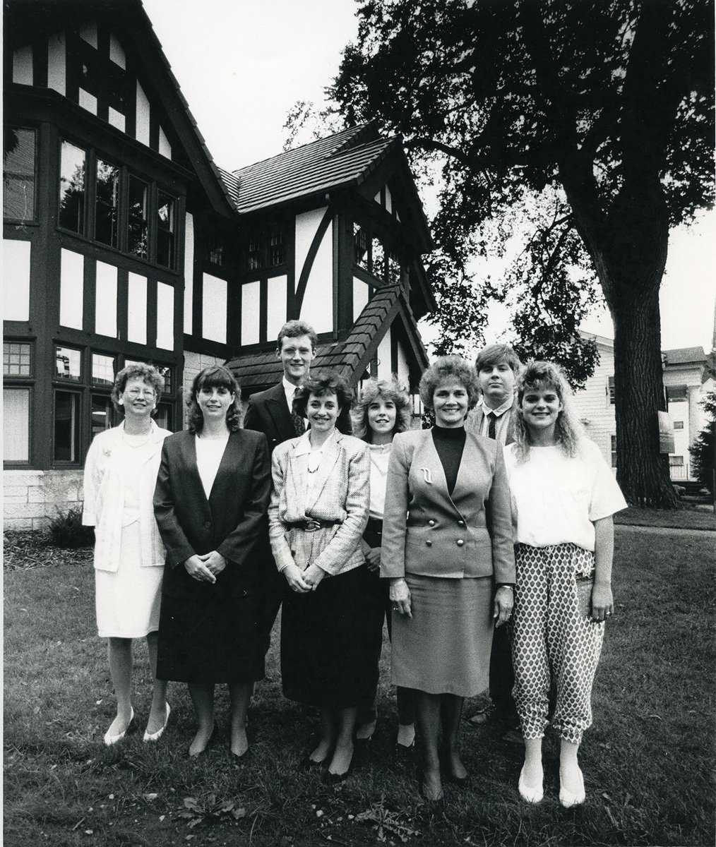 WCBizAlliance's tweet photo. #ThrowbackThursday to 1990, when the WACC (now the Alliance) formed an Advocacy Task Force, to help WACC determine which positions to take stances on, & a Tourism Task Force, to find a way to attract more biz. Here's our staff from 1990 #AllianceTBT #100yearsofbusiness #tbt https://t.co/MstQttBl75