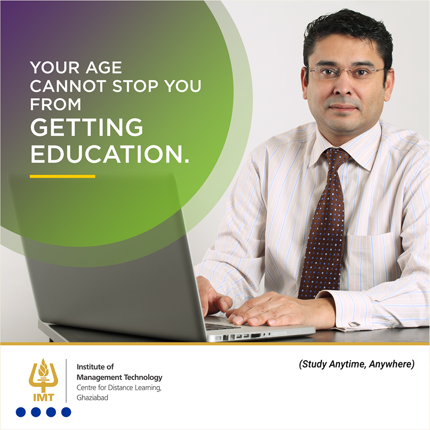 IMTCDL's tweet photo. Your age is just a number to us, not your eligibility to learn. You can complete your management course whenever you want through #IMTCDL #distancelearningprograms.
Visit us at: https://t.co/OKnSnL7iBi https://t.co/ETKurq6CAE