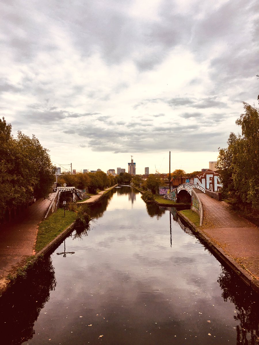 Some very #autumnal scenes on the #BirminghamCanals during my #run this lunchtime 🍂🏃🏼‍♂️ @CanalRiverTrust #Birmingham #Canal @Brumpic