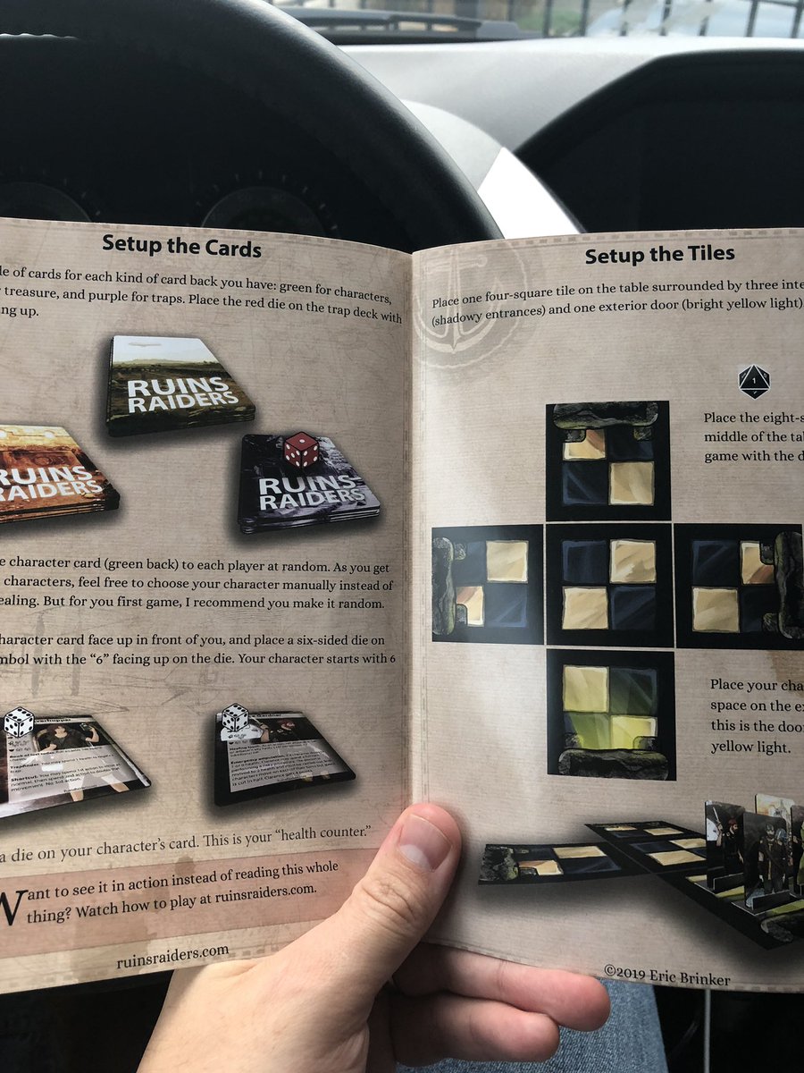 RuinsRaiders's tweet photo. Uploading video!
New rulebook looks AWESOME https://t.co/E4NvGpvuvp