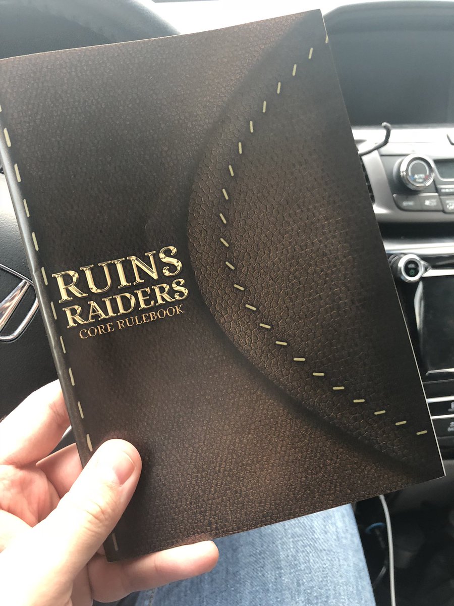 RuinsRaiders's tweet photo. Uploading video!
New rulebook looks AWESOME https://t.co/E4NvGpvuvp