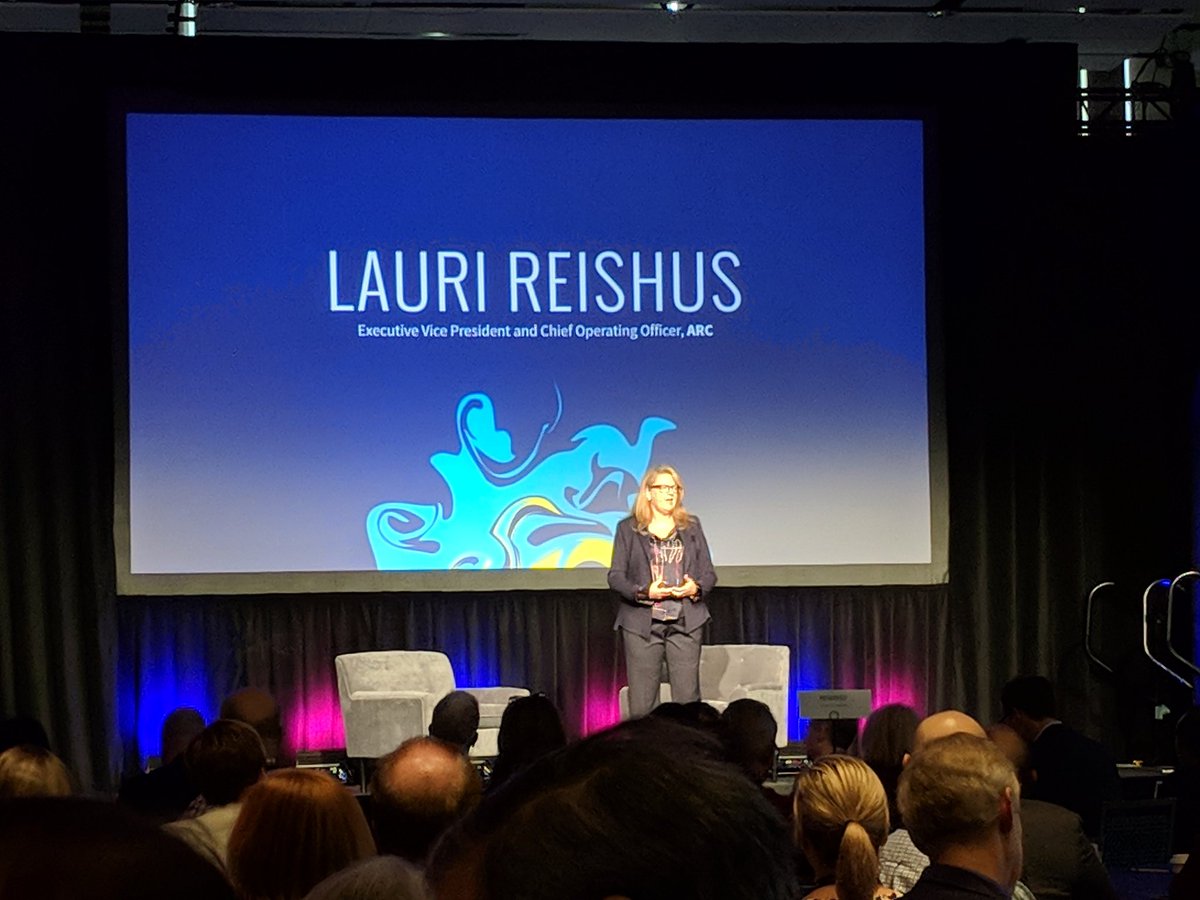 JJoully's tweet photo. Lauri Reishus, @ARCtalk COO says @Amazon shipping 3 million packages per day is impressive but the #TravelIndustry puts 11 million of people on plane every day! Impressive too, no? #TravelConnect2018 #avgeek #Perseuss https://t.co/JbhmZFzYJf