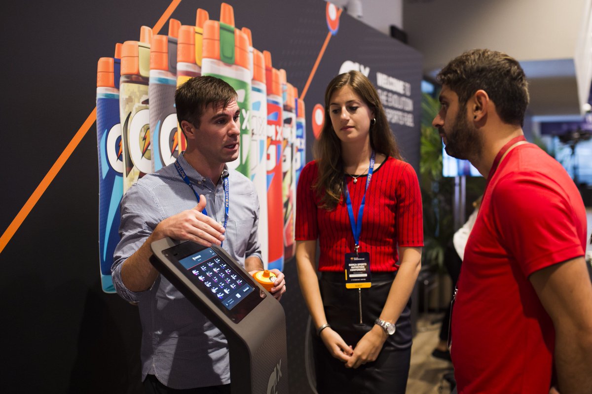 Great to have @Gatorade joining powers with @FCBarcelona and @BarcaInnoHub, showcasing Hydration Optimisation through personalisation. True to their moto of being the evolution of sports fuel. #BarçaNutrition #GX