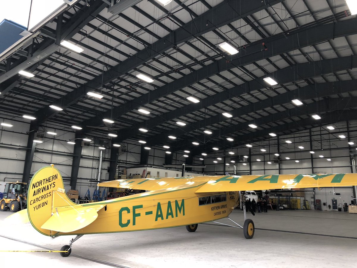 RoderLorne's tweet image. The exodus has begun!!!  The Royal Aviation Museum of Western Canada will be moving into storage, until the new building is finished.  Yesterday the Fokker Super “U” (CF-AAM) was carefully moved into storage. @HistoryoFlight @MuseumsManitoba @mbaerospace @manitobatourism