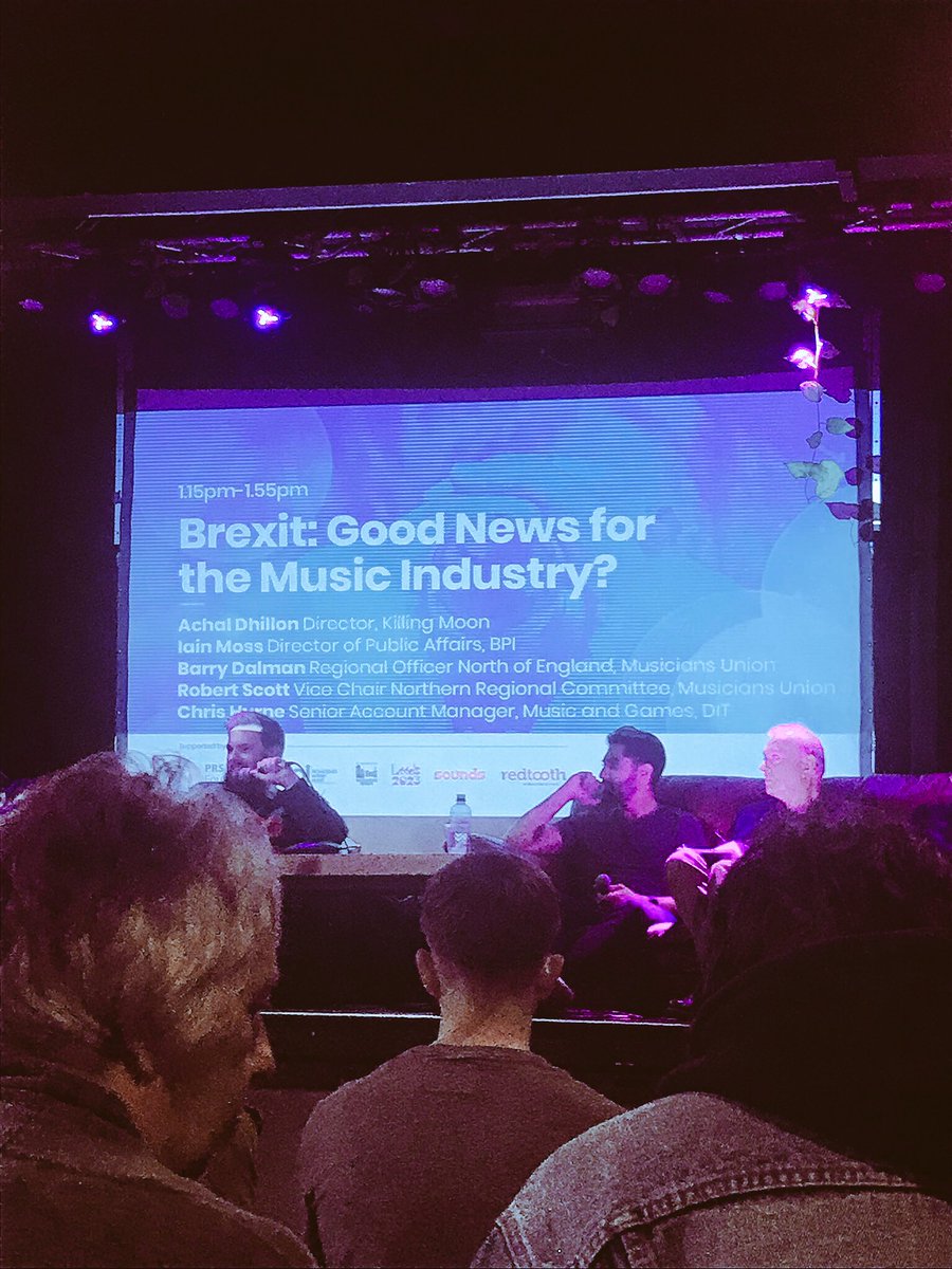 Great day over <a href="/yorkshire_forum/">YorkshireMusicForum</a> convention <a href="/Belgrave_Leeds/">𝖇𝖊𝖑𝖌𝖗𝖆𝖛𝖊 𝖒𝖚𝖘𝖎𝖈 𝖍𝖆𝖑𝖑</a> with plenty of great conversation about the future of the industry. #brexitwrecksit