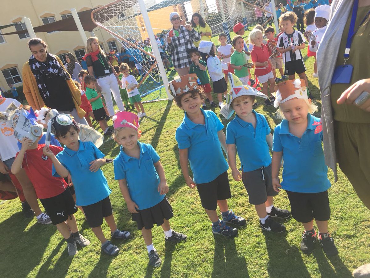 NcbisPrimary's tweet photo. We had an excellent parade this morning, showing off all our work from International Week this week. Very exciting learning going on, and students starting to explore the Global Goals! #ibsdg https://t.co/4hopAtMUn1