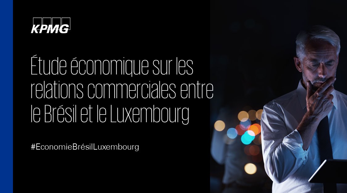 Passerelle du marché européen et géant de l'Amérique latine, le Luxembourg et le Brésil sont deux pays au potentiel important. Depuis 1911, leur amitié n'est pas sans raison.
Découvrez notre étude économique sur kpmginfo.lu/2RItiDd

#EconomieBrésilLuxembourg #EtudeEconomique