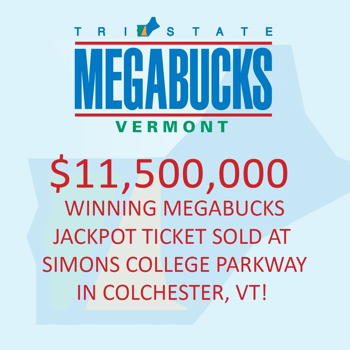 Vermont Lottery on Twitter