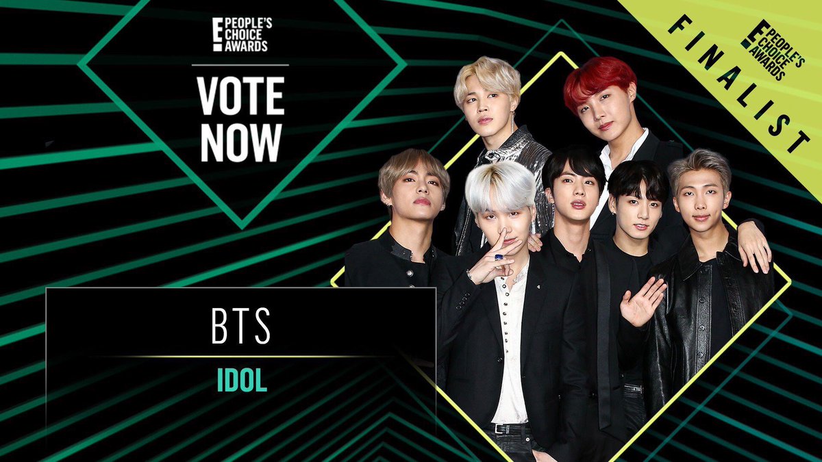 Bts A R M Y On Twitter Vote For Bts Twt At The E Peoples Choice Awards Idol Bts Themusicvideo Pcas Vote Here Https T Co Ngg3gwhsic Https T Co Exg0pk6woe