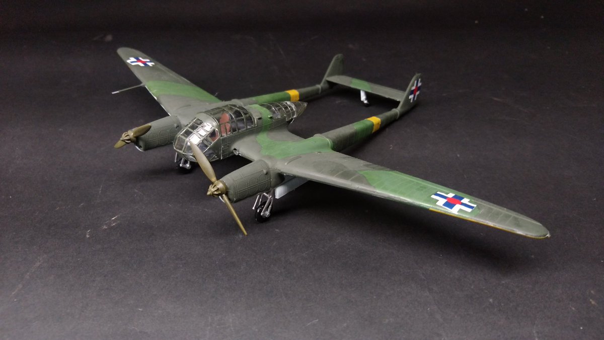 山わさび対艦型 A Twitter 東欧機祭り 1 72 Airfix Fw1a 2 スロバキア空軍 完成しました とても独特な見た目をした ドイツの双発三座偵察機です 1938年にこれまた独特な見た目のbv141との競作に勝った本機はドイツ以外でも活用されました 塗装はスロバキア空軍 第