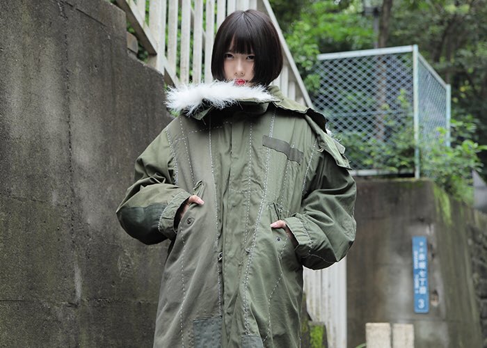 ケイスケカンダ モッズコート-