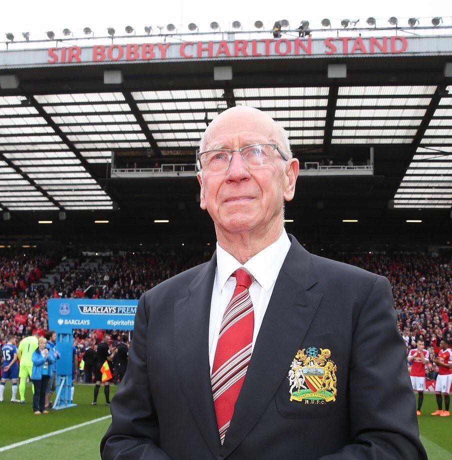 Happy 81st birthday, Sir Bobby Charlton.Legend 