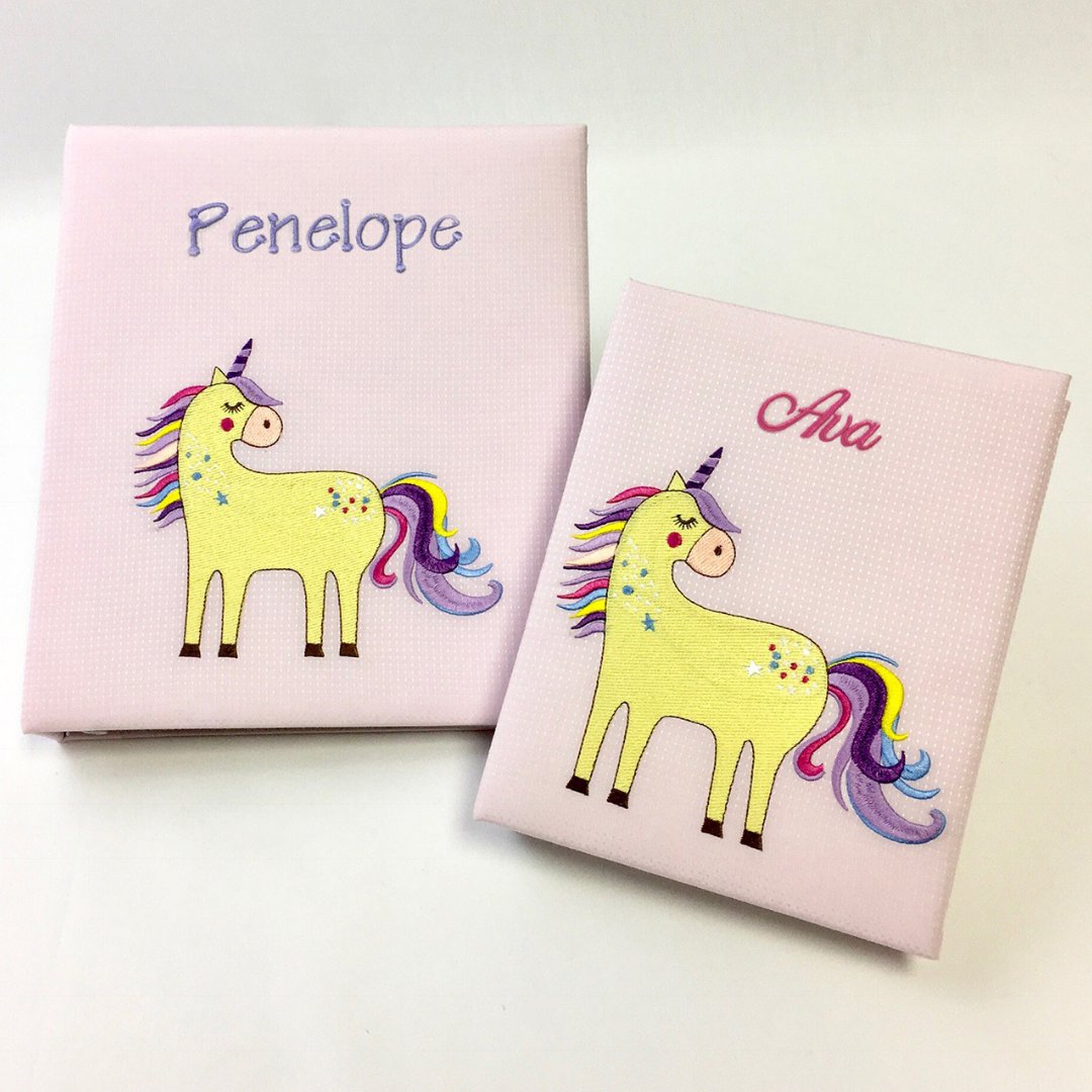 unicorn baby memory book