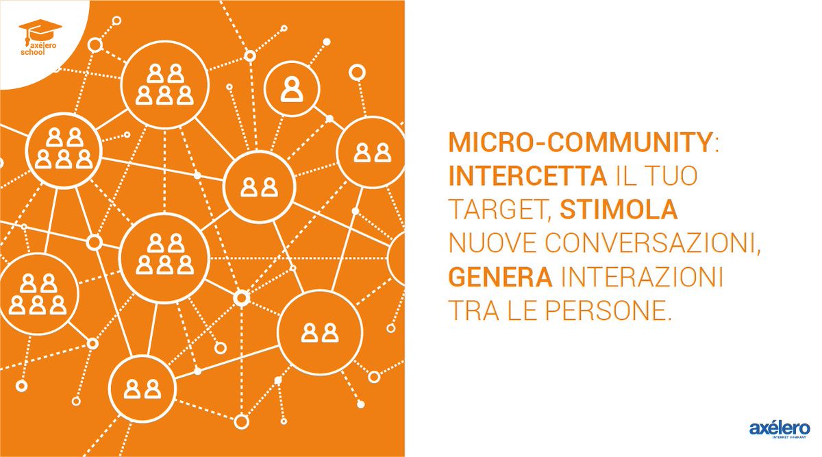 Intercetta il tuo pubblico e genera engagement grazie a conversazioni e relazioni sui #social. 
#axeleroschool #social #PMItransformation