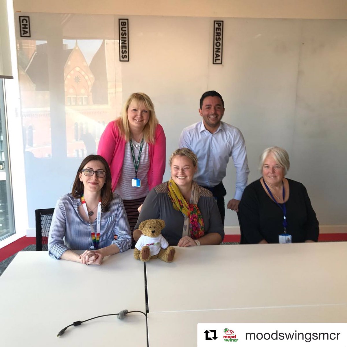 moodswingstweet's tweet photo. Great session today @BarclaysUK helping raise mental health awareness and knowledge within the workplace, allowing them to go on and #makeworkbearable 
Thanks for having us! 👌
.
.
.
#mentalhealth  #mentalillness #mentalawareness #charity #campaign #stigma #mentalhealthatwork https://t.co/chHZl7jw5b