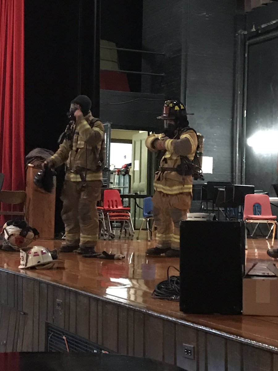 Logan Fire Company presentation at Bellefonte Elementary! Thank you for your commitment to our students and their safety.