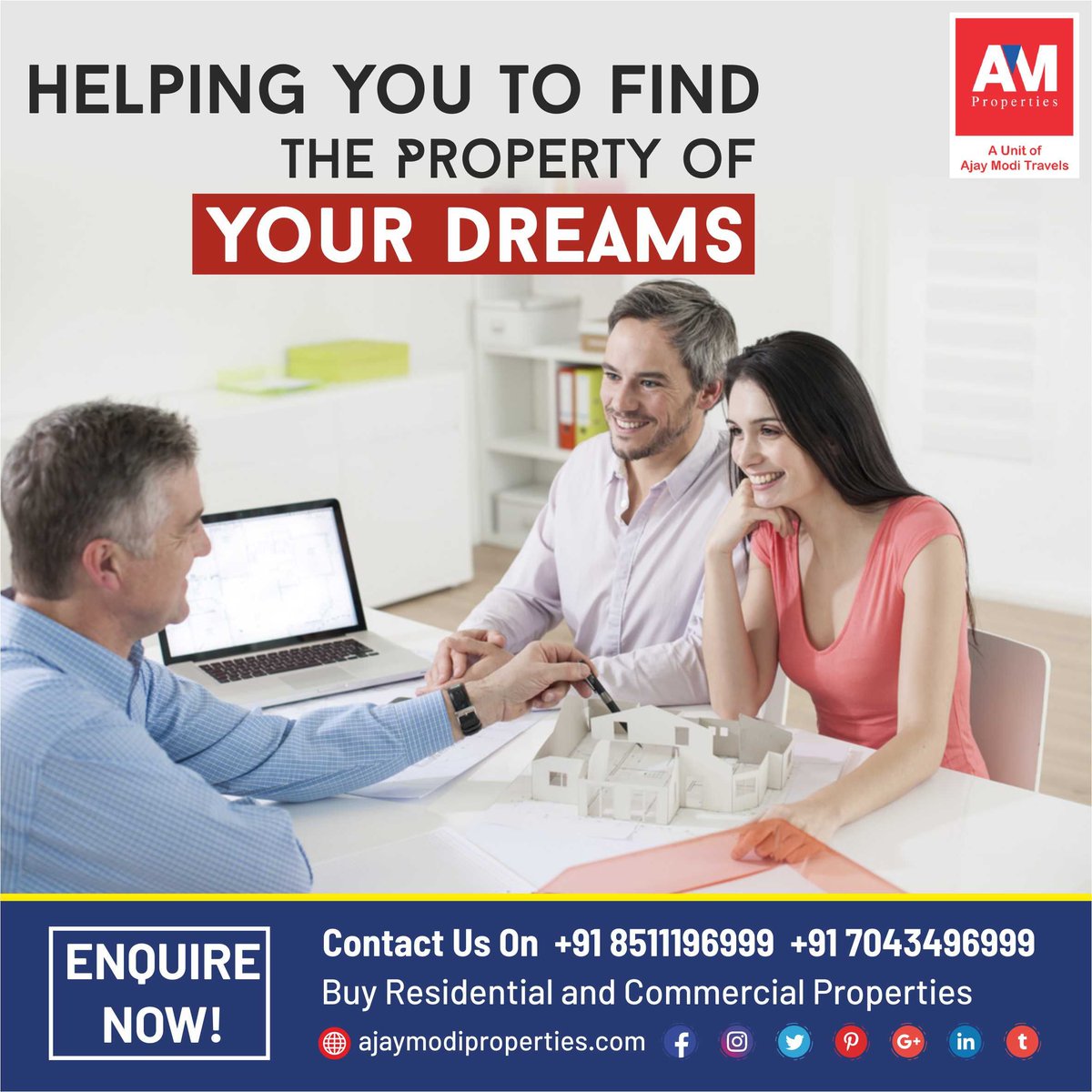 AMProperties1's tweet photo. Find your Dream #Home and get the best deal by AM Properties .

Get in touch with AM Properties 
Call us on: +91 85111 96999 / +9170434 96999
#AMProperties #Bestdeal #Realestate #Investment #dream https://t.co/xkQCPnjjZ6
