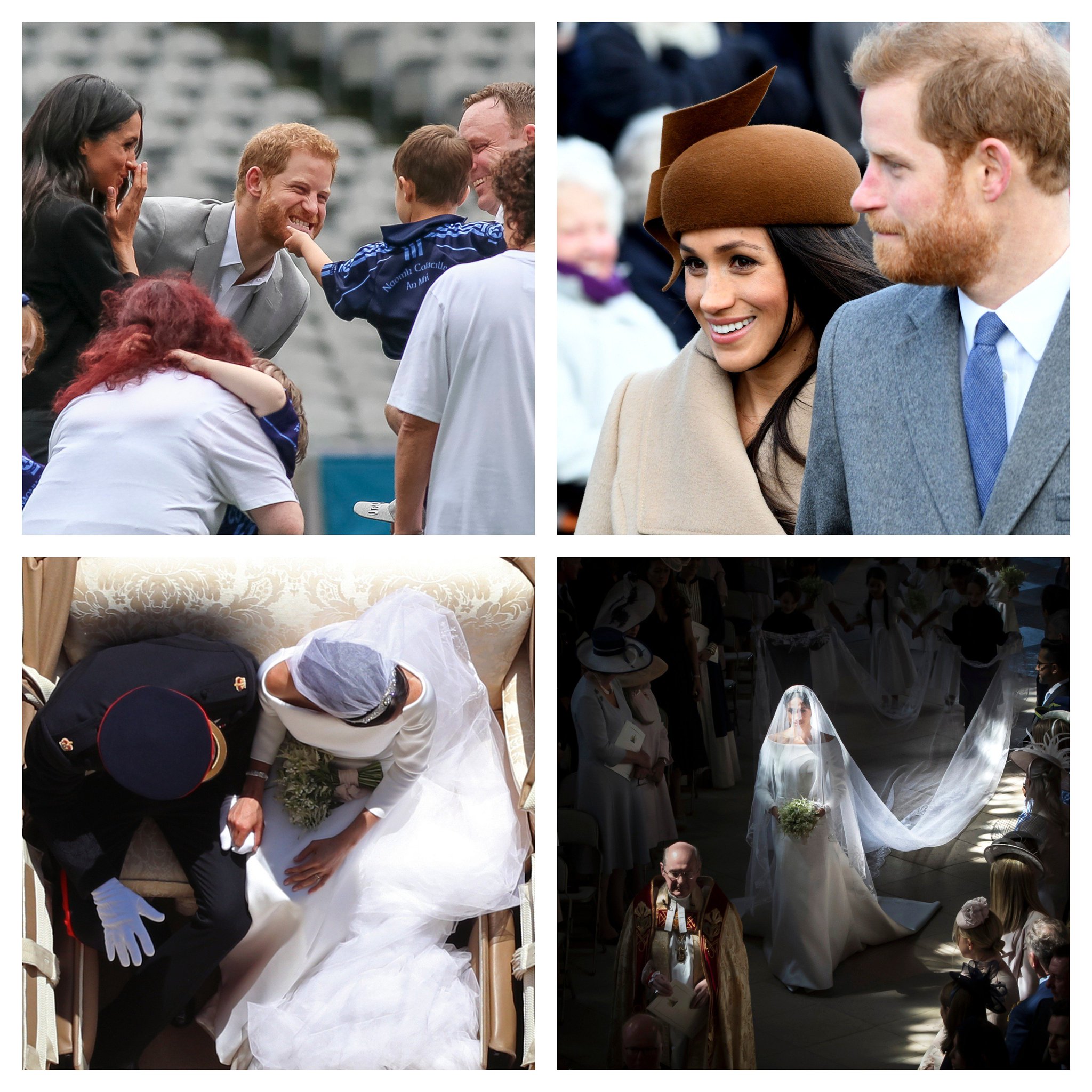 NMA on Twitter: "PA Photo Of Meghan Markle Walking Down ...