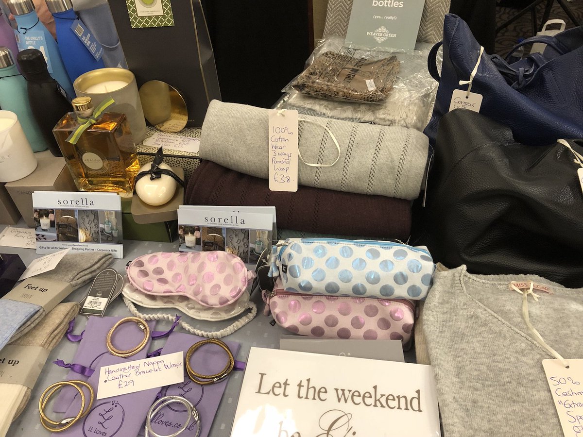 Another round up of the stalls at the last day of the FINAL EVER Durham Shopping Extravaganza! Join us at <a href="/Ramside_Hall/">Ramside Hall</a>. Here's a few snaps from <a href="/sorellahexham/">Sorella</a>, <a href="/MeEncantaUk/">Me Encanta Jewellery</a>, <a href="/HebrideanSpirit/">Hebridean Spirit</a> and last but not least!... <a href="/luvveyhome/">Luvvey.com</a>! #localevent #greatday #goodcauses