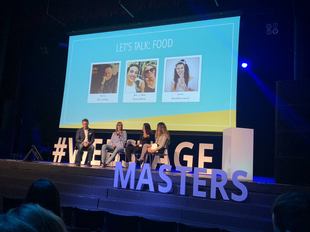 Food boomt mehr denn je auf Social Media - aber wieso? Über Foodporn, Emotionalität beim Essen und Food-Reisen diskutieren jetzt die #Influencer <a href="/harrysding/">Harrys Ding</a>, @anaundnina und <a href="/vanillacrunnch/">Vanillacrunnch</a>. #WebStageMasters