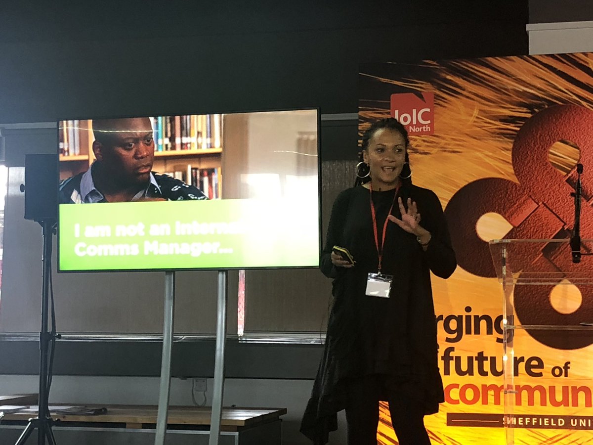 Arafa Heneghan. If a brand doesn’t live on the inside, it can’t thrive on the outside. #betterconnected18 #InternalComms