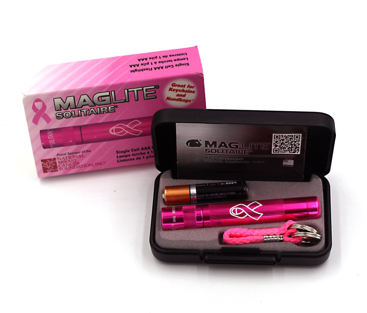 You're still in time for last minute Breast Cancer Awareness promotions before October is over! Our best-selling #Maglite item# K3A is a great way to support the cause &amp; raise awareness! A portion of the proceeds go to The National Breast Cancer Foundation.

#promo #Breastcancer