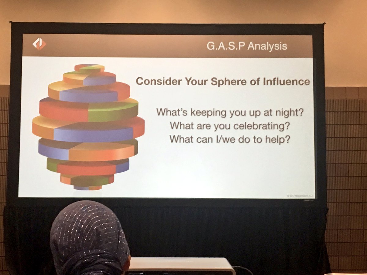 How do we create #culturechange from the inside out? @DanDiamondMD says ask everyone what their priorities are and help them out, even your CEO! I'm asking, @NeilCalman! @forFamilyHealth #sphereofinfluence #burnout #wellness #employeeinvestment #EmployeeEngagement #AAFPFMX @aafp