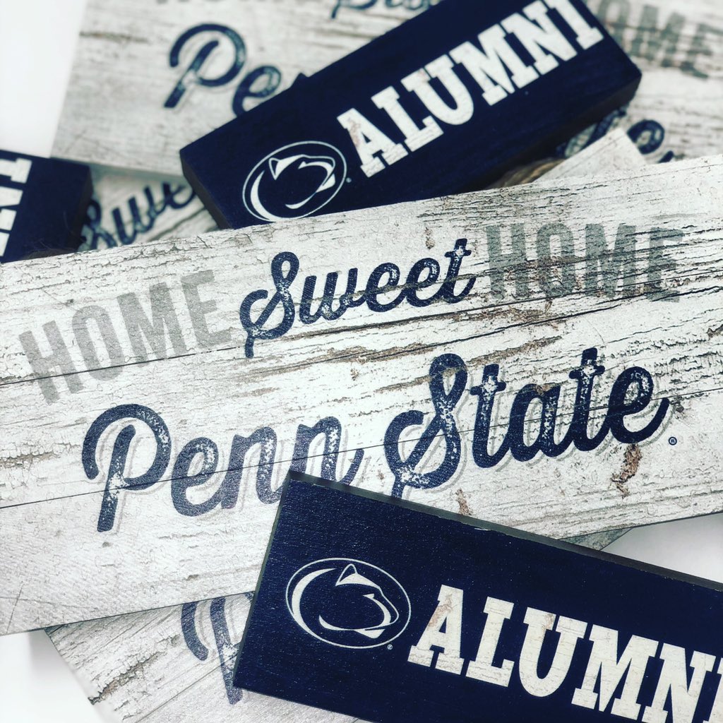 🏡 It’s homecoming weekend and we’re excited to have all the alumni back in town! Remember if you are apart of the Alumni Association you get 10% off in all of our stores! #weare #pennstate #pennstatefootball #psualumni #hoco2k18 #homecoming #homesweethome