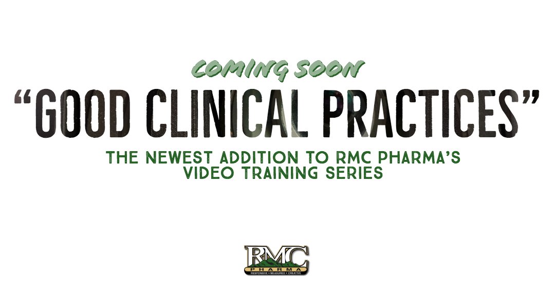 RMCPharma's tweet photo. #ComingSoon #GoodClinicalPractices #VideoTraining #Pharma #GMP https://t.co/EQHNdFK9D5