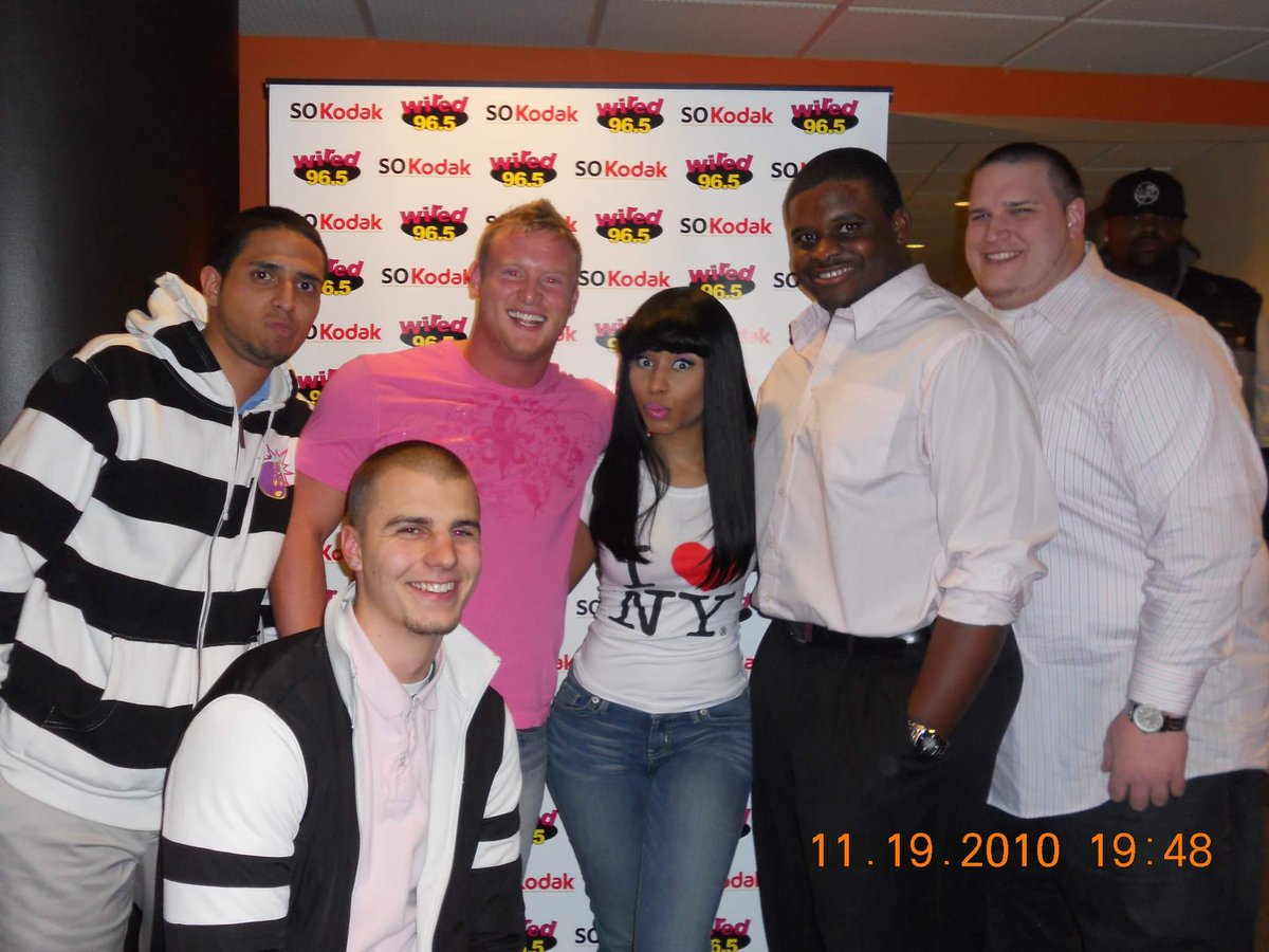 andreeze_'s tweet photo. #TBT to 2010 when @nickiminaj was promoting the release of #PinkFriday in Philadelphia and stopped into #wired965 for an exclusive interview! #GreatTimes #RadioLife https://t.co/eChdjNIPjU