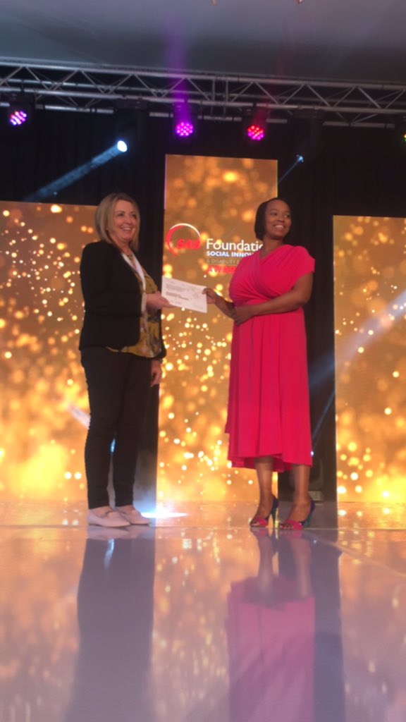 sabfoundationsa's tweet photo. Well done to Steps Clubfoot Care for walking away with R150 000 for the Winners choice award.
#SABFSIA2018 https://t.co/82uP2Oddxj