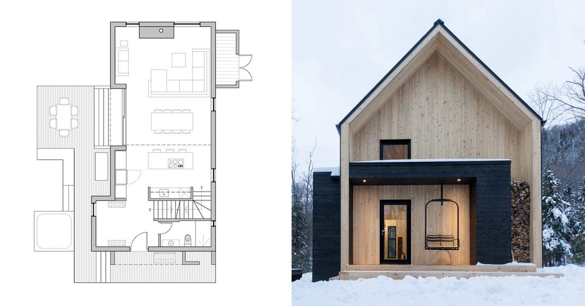 Architizer's tweet image. Villa Boréale // CARGO Architecture: arc.ht/2sFYBVz 
@cargoarch #ProjectOfTheDay