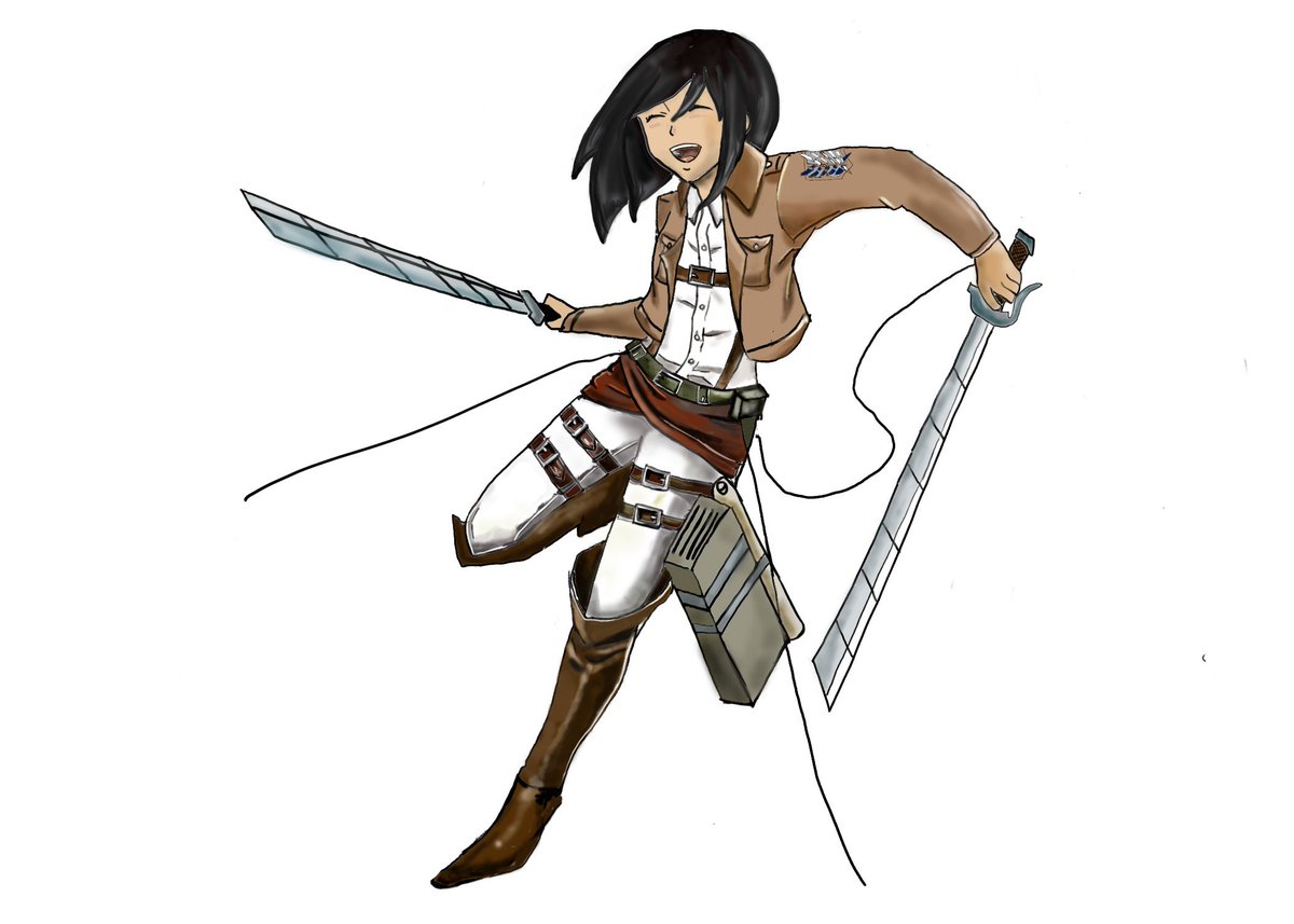 cathywarts's tweet photo. #digitalart #AttackOnTitan #FANART #isleofdogs #Photoshop https://t.co/5erXcaXlCQ