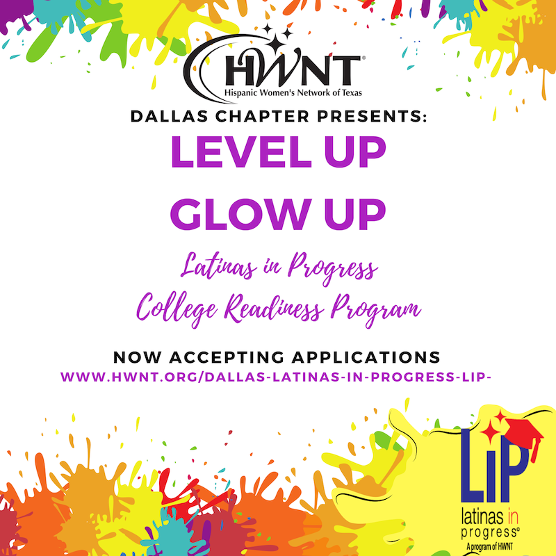 EIFAdamson's tweet photo. Please join me in recruiting Junior & Senior ladies for this wonderful mentoring program that assists them w/college & career readiness as well as an opportunity to earn a scholarship! #EIF #HWNT #LatinasInProgress #DallasISDGoesToCollege https://t.co/UmOp3RGlLl