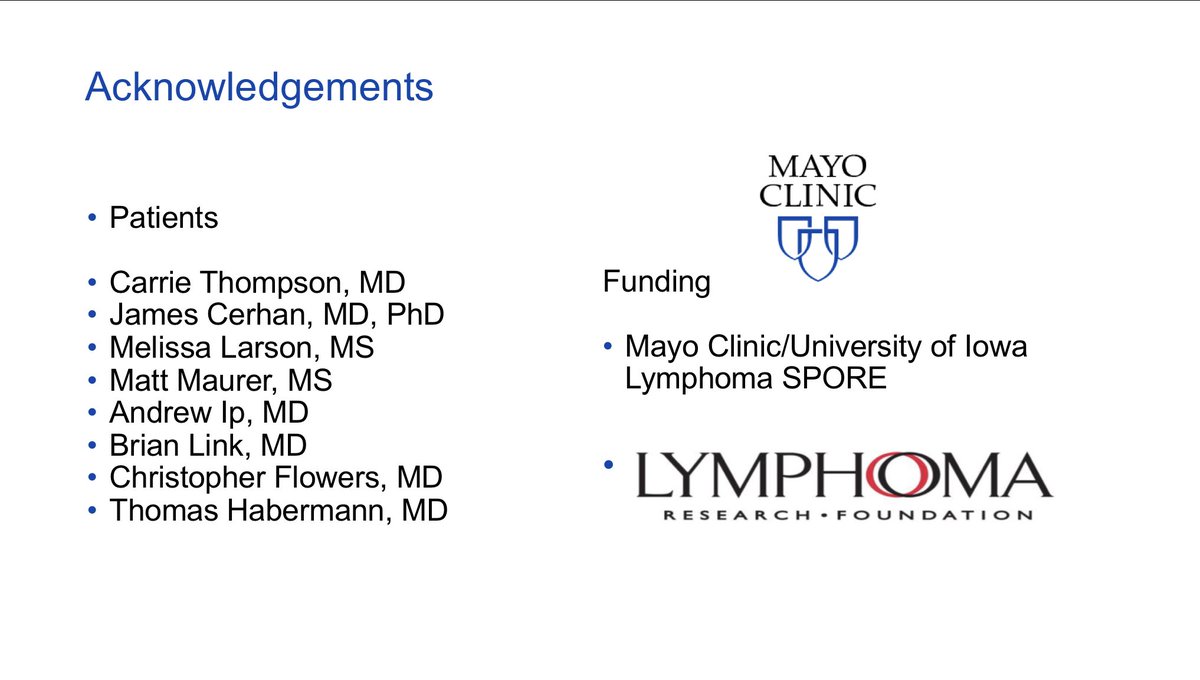 priyankapophali's tweet image. 6/6
Higher PA among lymphoma pts @diagnosis &amp;amp; in 3-yr survivors is significantly associated with OS, LSS &amp;amp; EFS.

Increasing PA after diagnosis is significantly associated with improved OS &amp;amp; LSS.

PA is important in lymphoma survivorship. Intervention trials are needed!

#ExOncTC