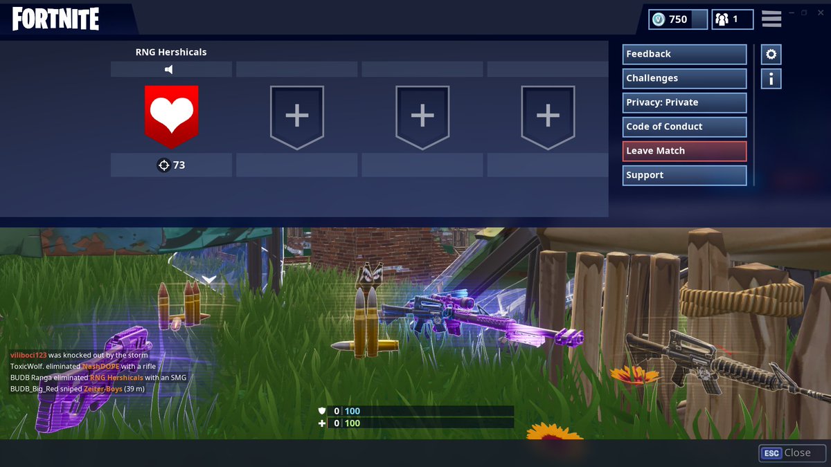 rng hershicalsverified account - how to leave match in fortnite pc