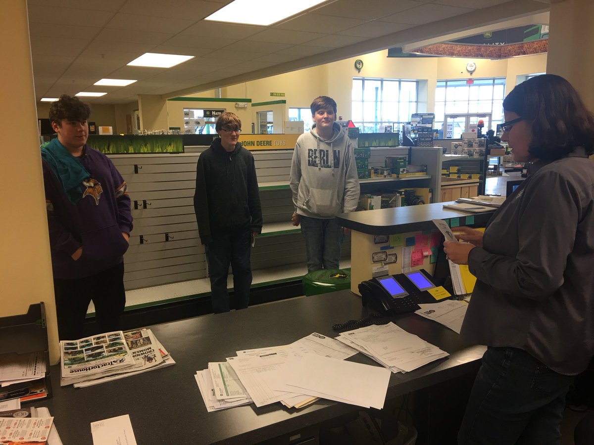 Visiting area businesses to talk about Current Issues robotics and gain sponsors. #BESTrobotics #Thanks2BESTRobotics #BESTRobotics2018