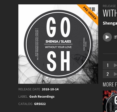 Out on pre-order on <a href="/GoshRecordings/">Gosh Recordings</a> - a techno collaboration with my good friend Slaies. Check it out! bit.ly/2gcV2zb