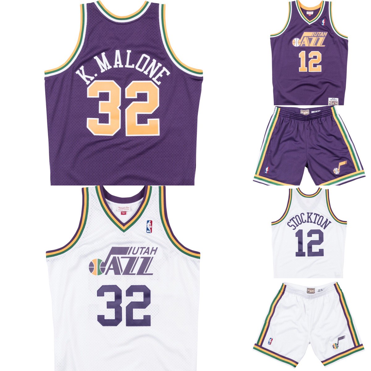 Utah Jazz unveil purple '90s throwback jerseys, tease more uniform