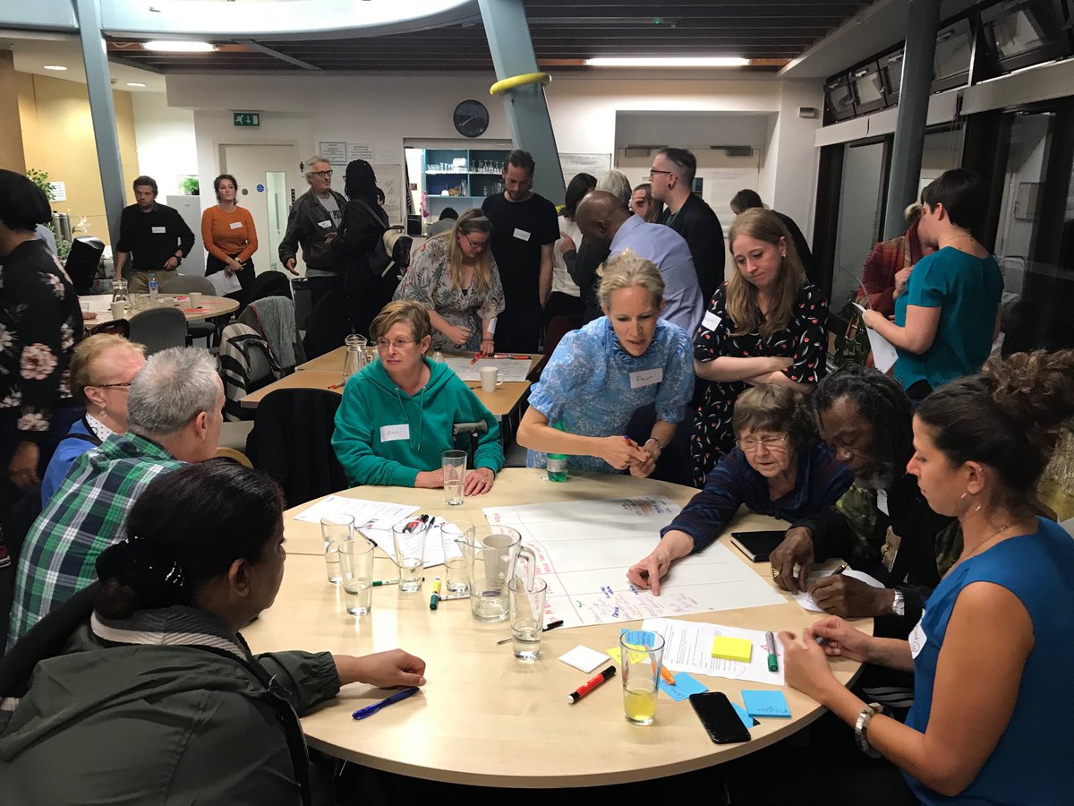 davidwilcox's tweet photo. So many ideas and community assets at @PeelInstitute workshop on Connecting Clerkenwell well facilitated by @SocialChangeAge ... I slipped in #mapthemall https://t.co/EbFdISvE5o