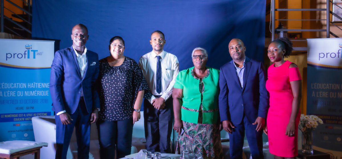 Quelle soirée! Nous remercions nos participants et nos intervenants pour la qualité de leur intervention. #profIT30 <a href="/nesmymanigat/">Nesmy Manigat</a> <a href="/altemajm/">Jean Marie ALTEMA</a> <a href="/chriscjacques/">Christine C Jacques</a> <a href="/KeteljPhilippe/">Ketel Jean-philippe</a> #education #numerique #Haiti