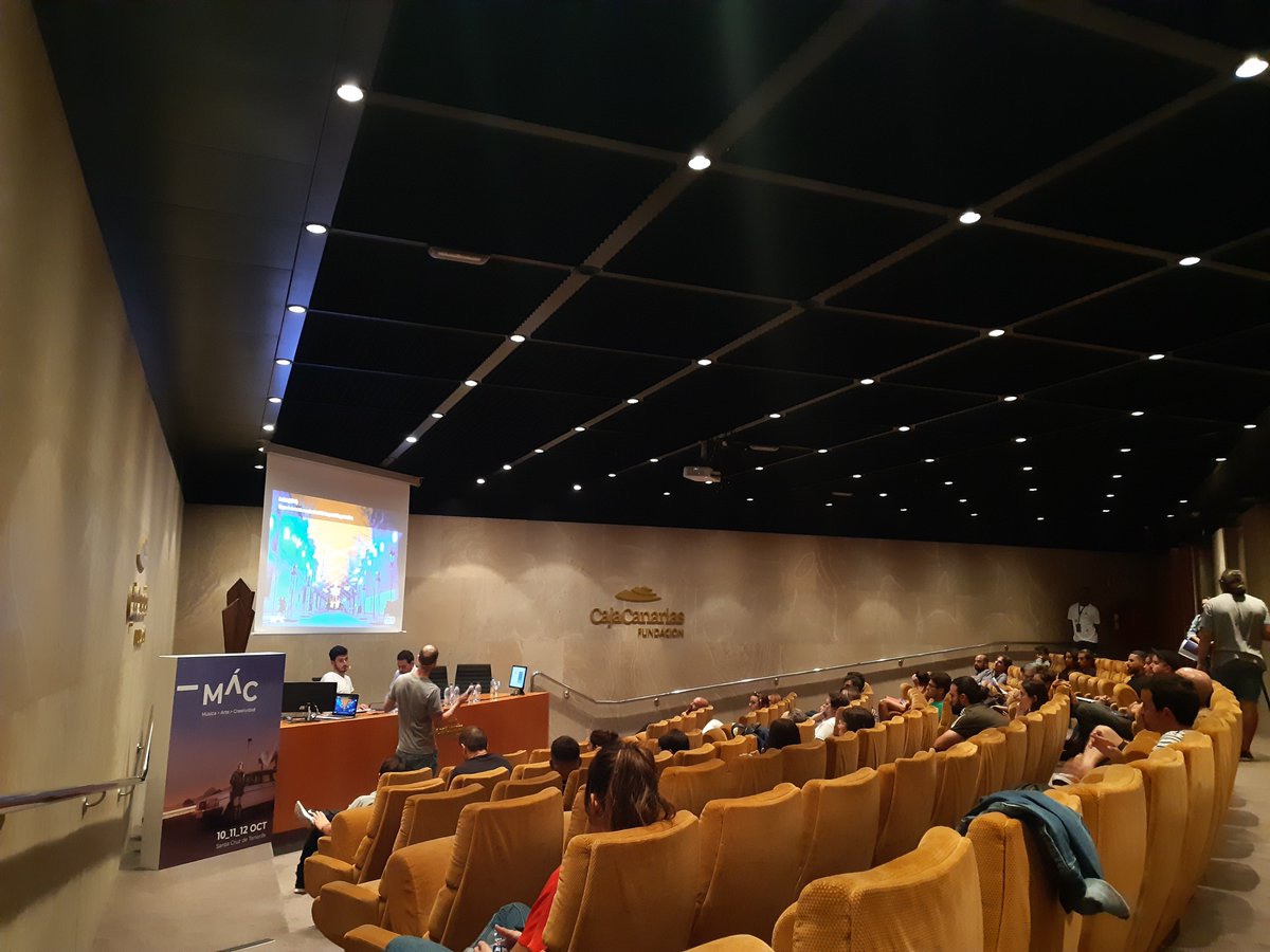 <a href="/_AlexPosada/">Alex Posada</a> de MID "Una de las cosas que nos Caracteriza es que fabricamos nuestras propias herramientas" #arte #creatividad #tecnología #artegenerativo #investigación #desarrollo #mácfestival #festival