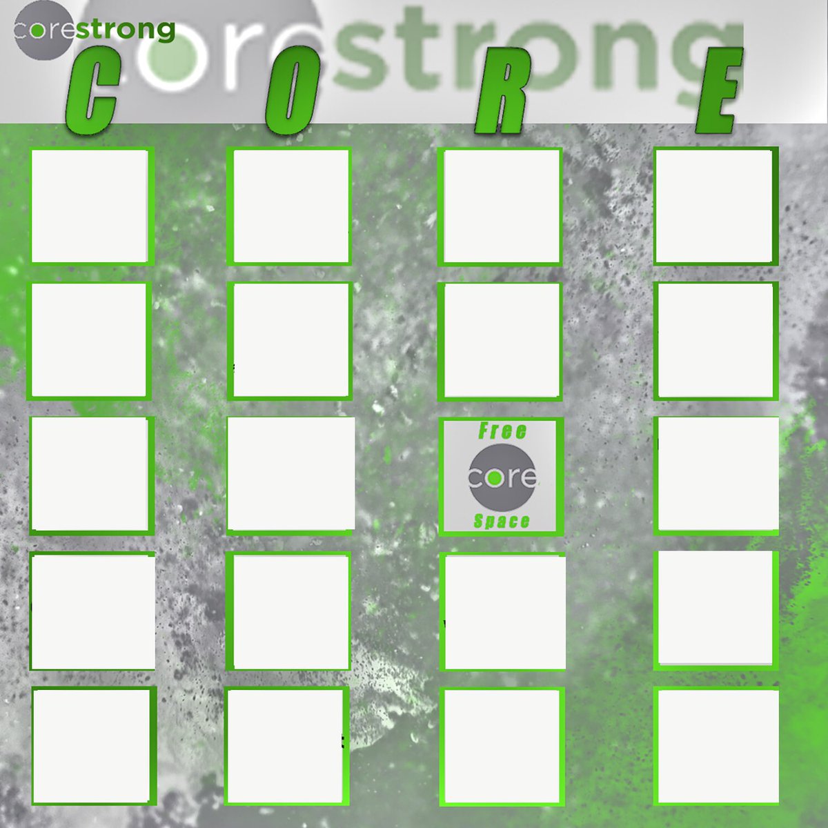 BeCoreStrong's tweet image. Don’t forget! Bingo starts the 22nd! Cards will be available at the gym and it will go for 1 month. The person who gets the most BINGO’s gets 3 FREE MONTHS 👀 #becorestrong #COREBingo